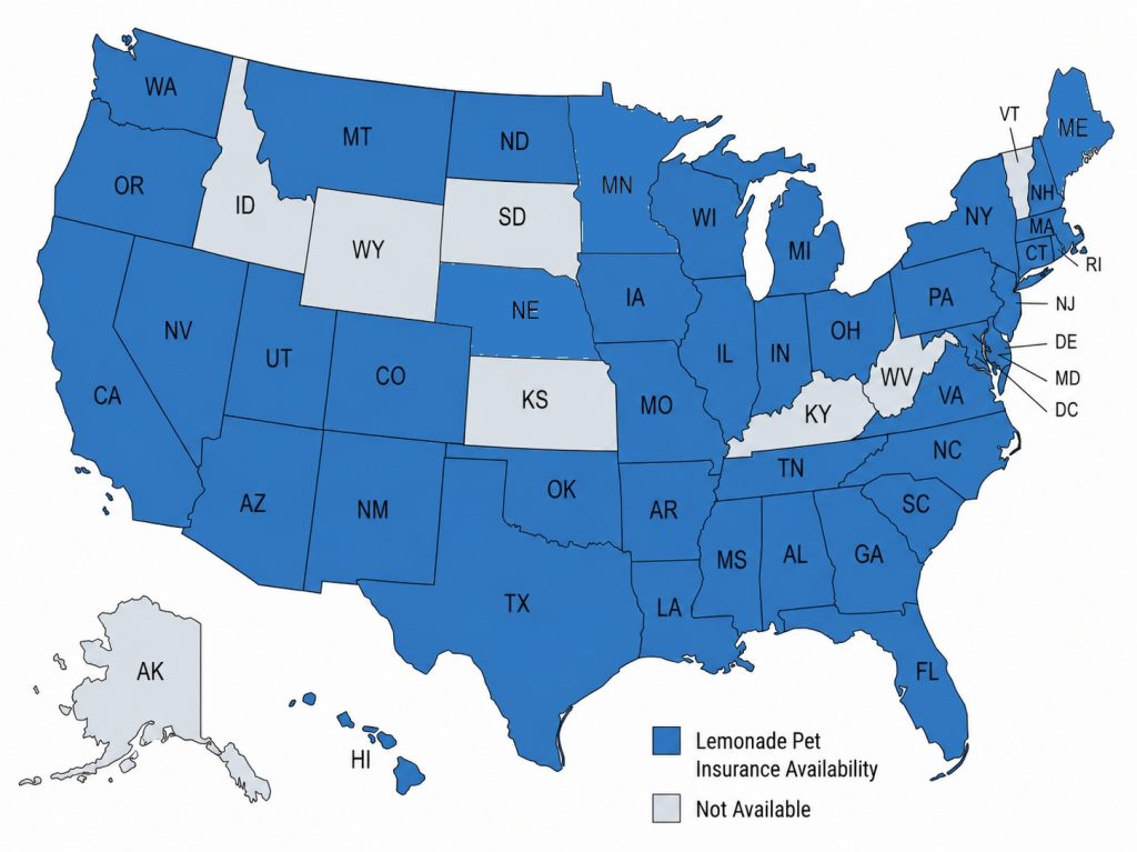 Lemonade Pet Insurance Availability