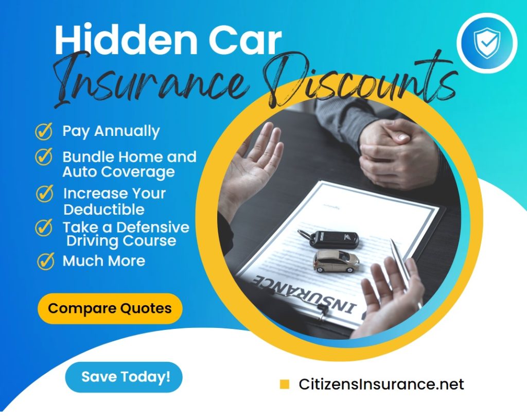 Hidden Car Insurance Discounts The Highest Potential Savings