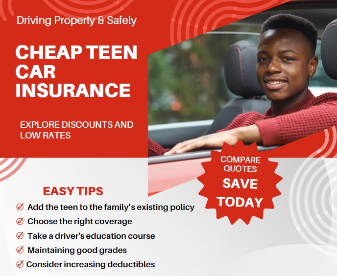 Easy tips to get cheap teen car insurance