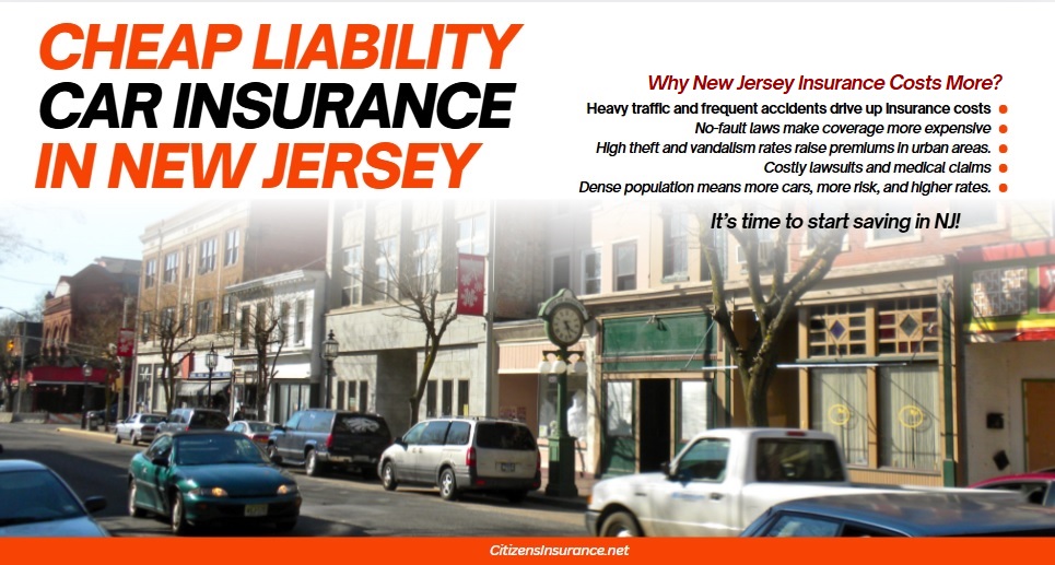 Cheap Liability Car Insurance in NJ