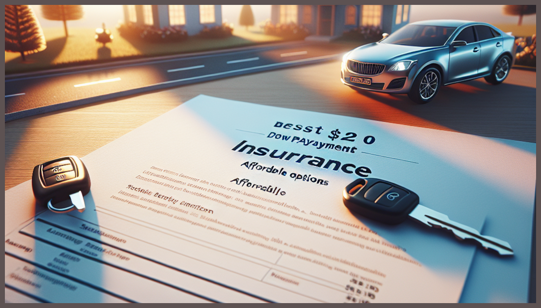 Symbolic representation of affordable car insurance options.